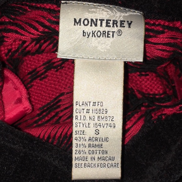 NWOT Vintage 1980’s fringed Sweater - Picture 4 of 4